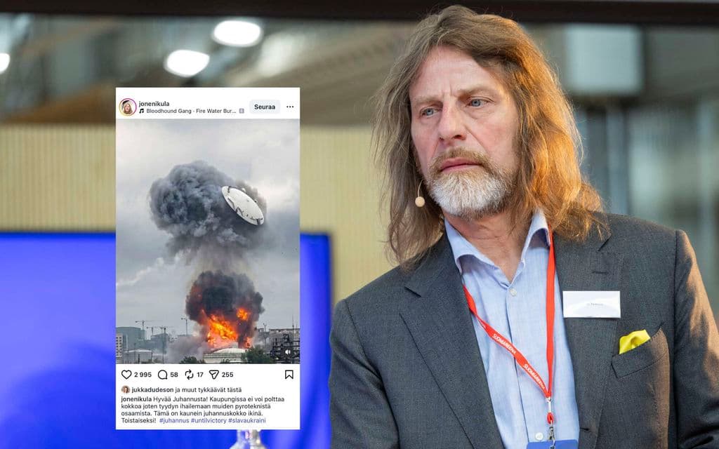 Jone Nikulalta hurja juhannuskuva – ”Kaunein juhannuskokko ikinä”
